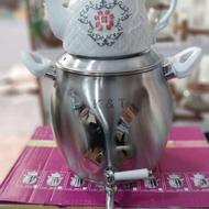 کتری قوری کفه چدن نو با کارتون 3100