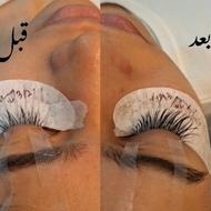 کاشت و لیفت مژه و ابرو فقط هزینه مواد