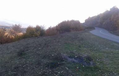 زمین واقع در روستای مصیب محله گلوگاه کنار جاده اسفالت