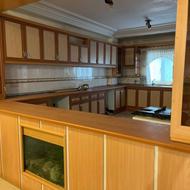 کابینت mdf قهوه ای