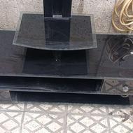 میز تلویزیون شیشه ای