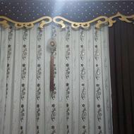 پرده سالن پذیرایی تمیزدرحدنوهمراه با گتیبه