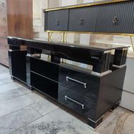 میز ال سی دی LCD 125 سانت دوکشو نشکن
