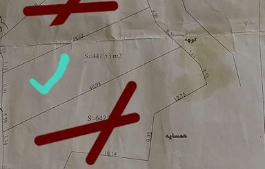 فروش 441 متر زمین 2000