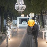 لباس عروس پوشیده