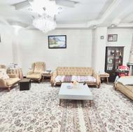 100متر/دوخواب/پارکینگ/روبه نما