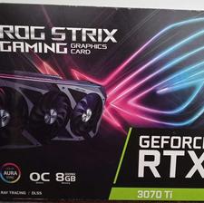 کارت گرافیک asus rog strix 3070ti 8gb