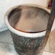 گلدان سفالی بزرگ