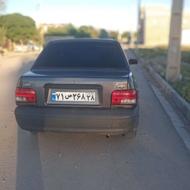 پراید 88 دوگانه سوز بی رنگ