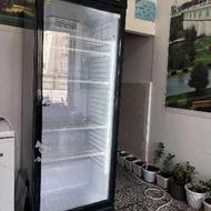 یخچال شیشه ایی ایستاده سالم فروخته شد