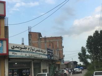 380 متر زمین و مغازه در کته پشت آمل