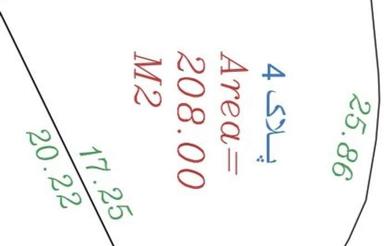 208متر قرآن تلار7 مسیر لفور