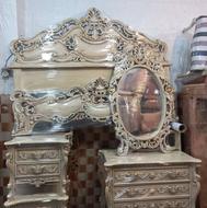 سرویس خواب دونفره چوب راش نونو مناسب جهیزیه