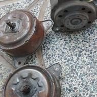 موتور فن پراید پیچی و پژو خاردار .موتور فن کولر