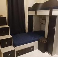 تخت دو طبقه ام دی اف