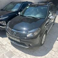 رنو ساندرو استپ وی اتومات 1395 مشکی