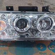 چراغ جلو کامل با متعلقات راست 405 slx کاملا سالم
