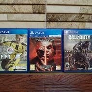 3تا CD اورجینال PS4