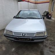 پژو 405 GLX مدل 1395 نقرهای دوگانه کارخانه