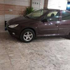 پژو 206 sd v20 1388 بادمجونی