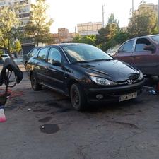 پژو206اس دی مدل 88 جلو عقب پلمپ فنی موتور عالی