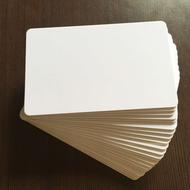 کارت ساده ابعاد بانکی سفید pvc پی وی سی 760