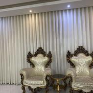 پرده پذیرایی مینیمال