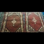 یک جفت قالیچه دستبافت 1×2