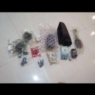 یه سری قطعات مصرفی یدکی و اسپرت پژو 405 صفر و کارکرد