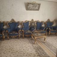 مبل 7نفره همراه با 3 عدد میز عسلی