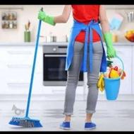 نظافتچی خانم برای منزل مجردی