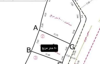 80 متر زمین پاسداران