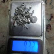 9.32 گرم نقره عیار 925 گرمی 350 تومان