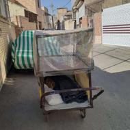 چهار چرخ محکم . خودم فلافل میفروختم باهاش ا