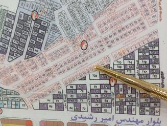143 متری بر روی خیابان 12 متری زمینهای ملا عولا