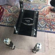 جلو مبلی شیشه ایی