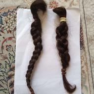دوتا موی طبیعی ...بزرگه بدون رنگ کوچیکه بارنگه