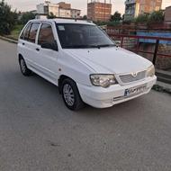 پراید 111 سفید مدل 99