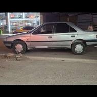 پژو 405 نقره ای مدل 84