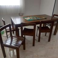 میز ناهارخوری چوبی (چوب کده تهران)