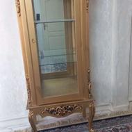 بوفه کمدی اینه دار با طبقه شیشه ای