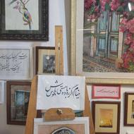 ظروف دست‌ساز با چوب های عالی و نقاشی