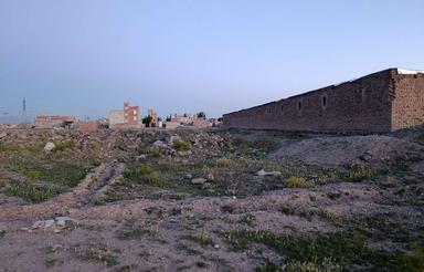 زمین 100متری چسبیده به محدوده