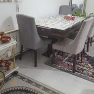 نهارخوری6نفره طوسی فووری