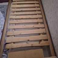 تخت خواب یه نفره چوبی فروش فوری