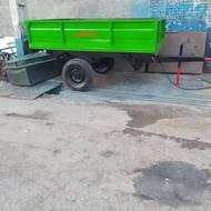 تریلی فنردار جکدار