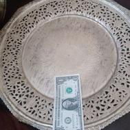 میوه خوری به همراه سینیطرح نقره جنس برنج