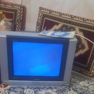 تلوزیون رنگی 21 ایینچ سالم و سامسونگ فقط کنترلش گم شده