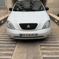 تیبا 2 ex بی رنگ شاسی سالم