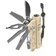 ابزار نجات حرفه ای چند کاره دارای چراغ قوه و پاور بانک